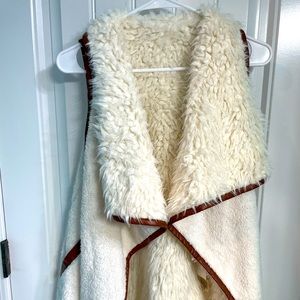 Reversible Fur (sheep skin like) Vest